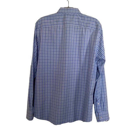 Banana Republic Men’s Plaid Long Sleeve Button Down Shirt.  Size L - Picture 2 of 5